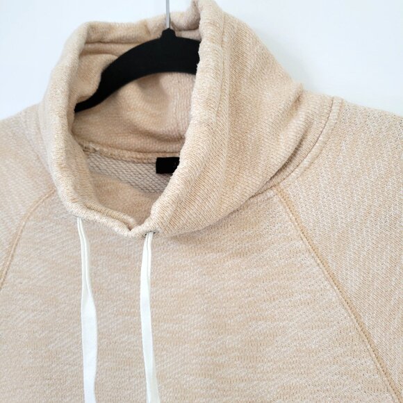 J.Crew 100% Cotton Funnel Neck Pullover Sweatshirt Scandi Loungewear - Picture 5 of 9